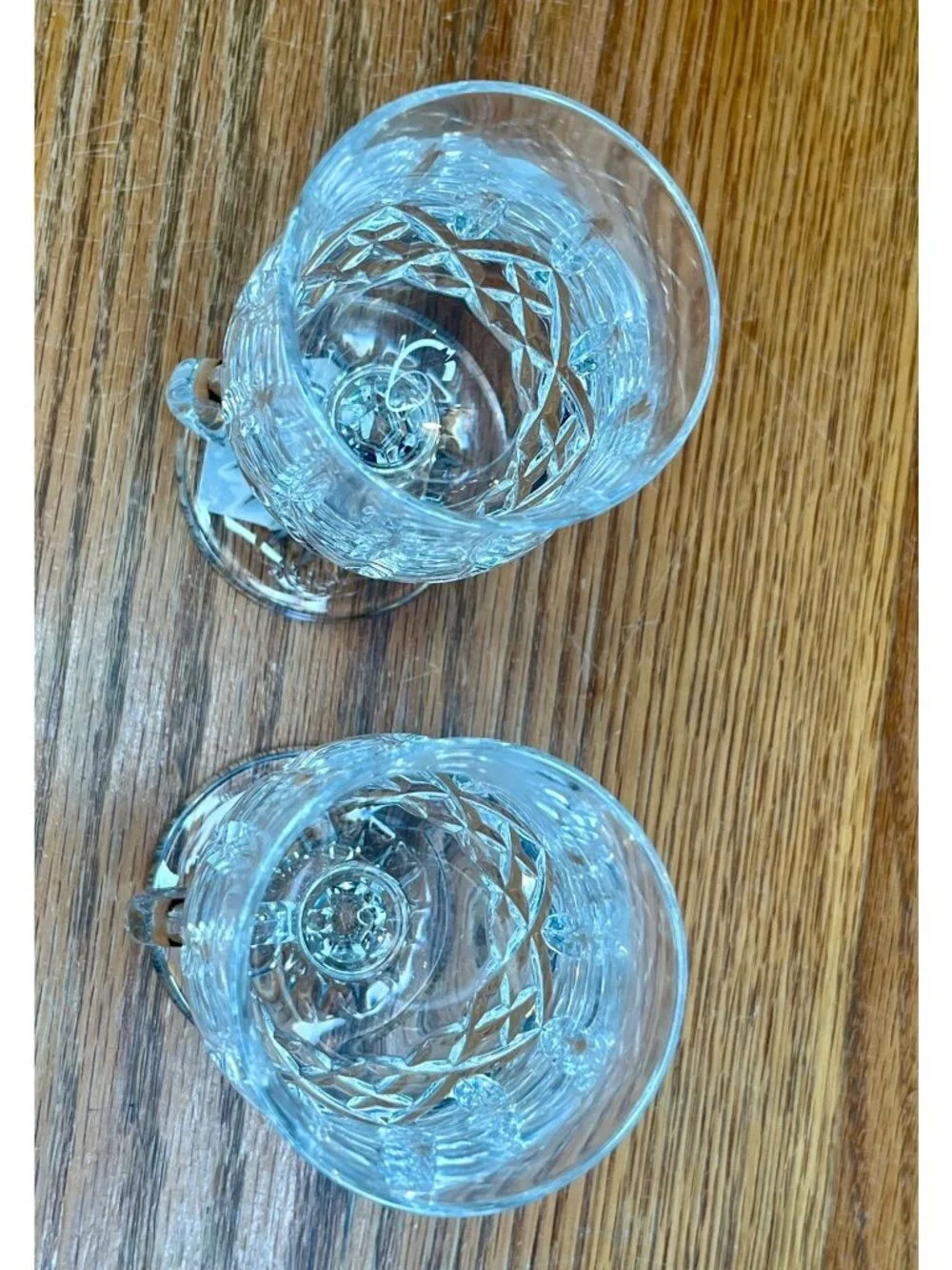 Set of 2 New With Tags Waterford Crystal Lismore Irish Coffee Footed Mug Glasses